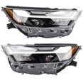 thumbnail image 2 of LED Headlight Assembly Pair For 2022-2024 Toyota RAV4 – Driver & Passenger Side (Chrome Housing) 2 of 5