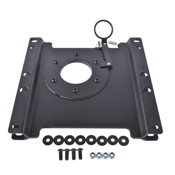 GELUOXI Left Driver Side Seat Swivel Base Mount Plate for Ford Econoline E150 E250 E350 E450 1997-2024