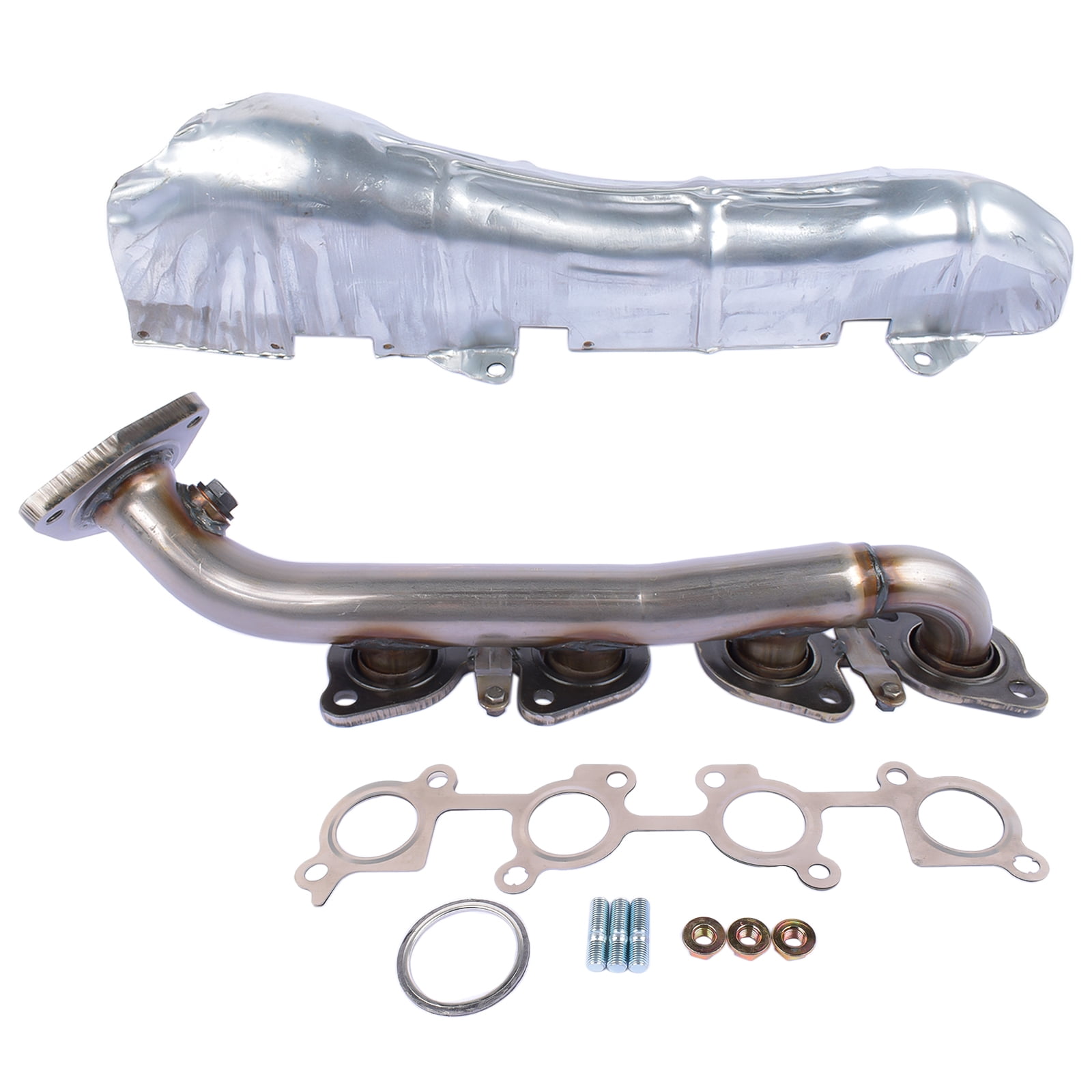 2022 A-Premium Right Exhaust Manifold W/Gasket, Studs, Nuts, Springs, Washers & Heat Shield 2022 A-Premium Right Exhaust Manifold W/Gasket, Studs, Nuts, Springs, Washers & Heat Shield
