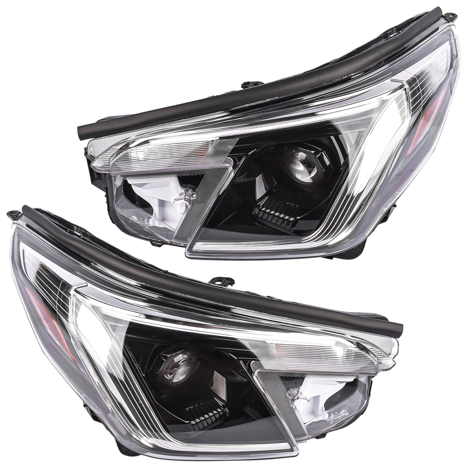 GELUOXI Left & Right Side LED Headlight Assembly 84001SJ360 84001SJ370 for Subaru Forester 2022-2024