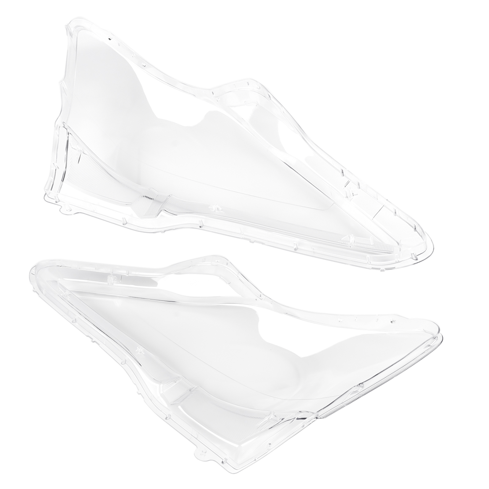 For Corvette C6 05-13 Headlight Headlamp Lens Clear Cover w/ Gaskets Left&Right