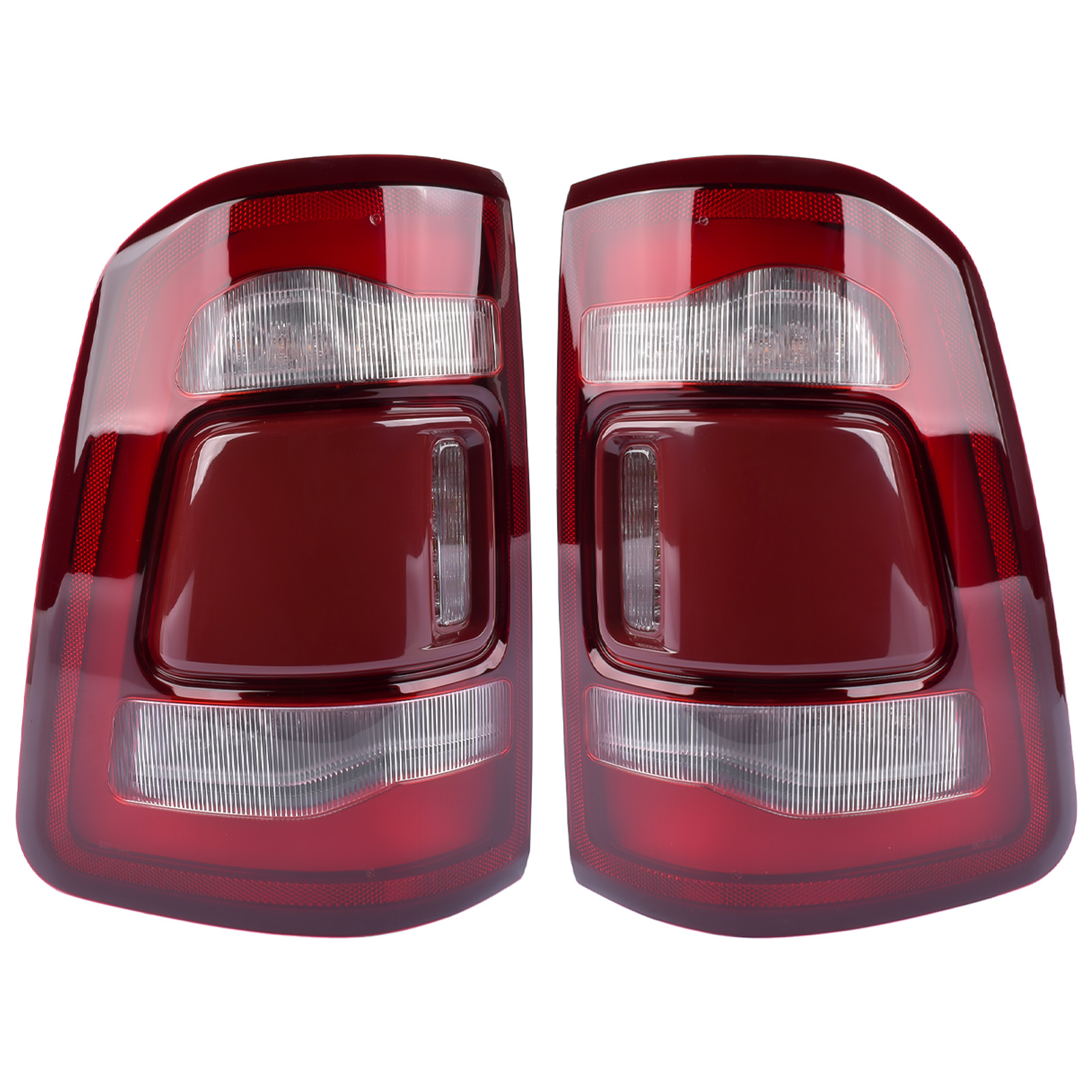 GELUOXI Pair Rear Tail Lights w/ Blind Spot for 19-23 Dodge Ram 1500 ...