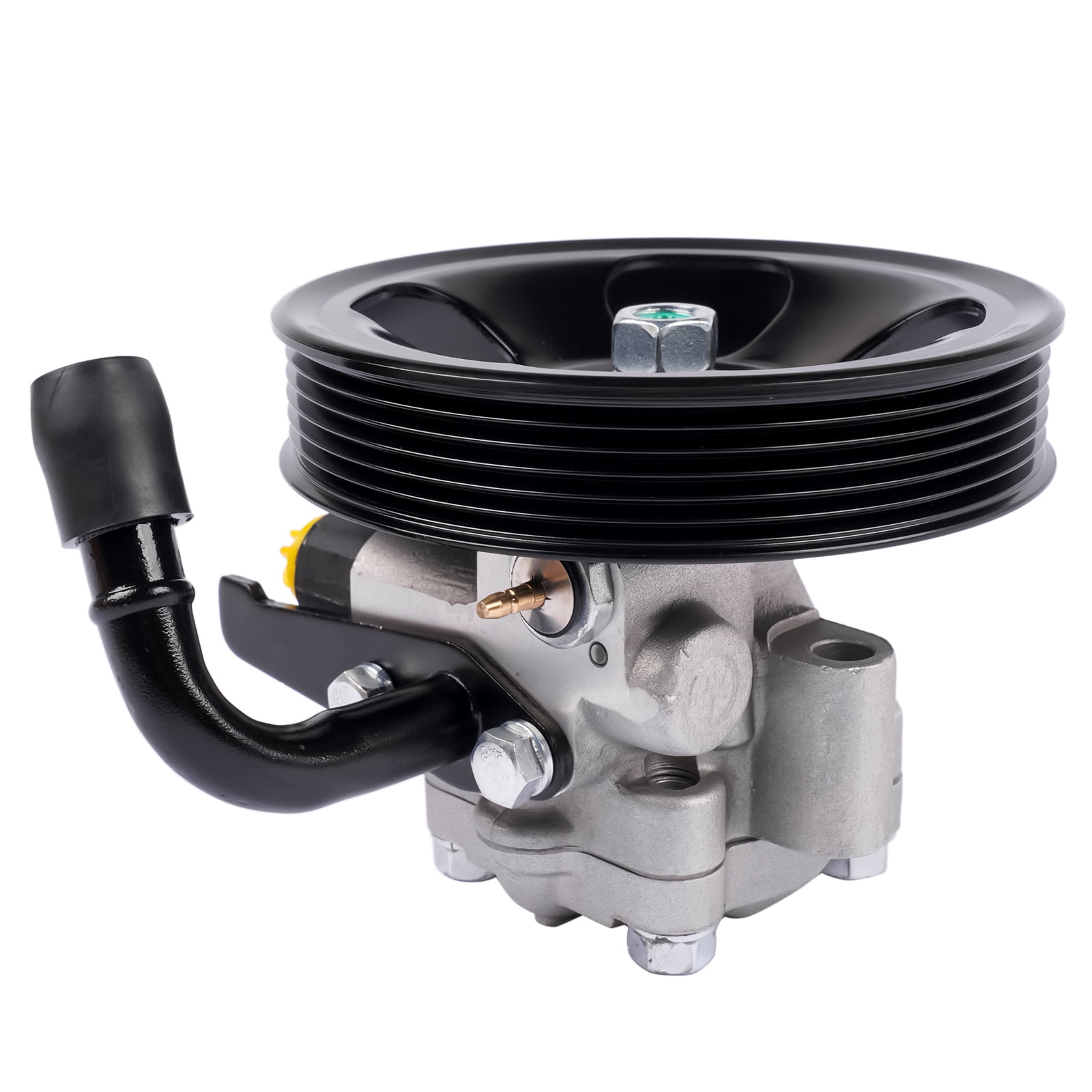 GELUOXI Power Steering Pump for Hyundai Santa Fe Sonata Kia Magentis Optima Sedan SUV 2001-2006 1Pc
