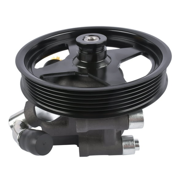 GELUOXI Power Steering Pump with Pulley for Ford F-150 Lobo Expedition Lincoln Navigator 4.6L 5.4L