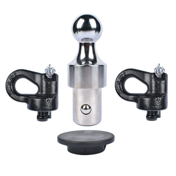 GELUOXI Puck System Gooseneck Hitch Kit For Ford F250 F350 Chevy GMC 2500HD Nissan Titan XD 60692