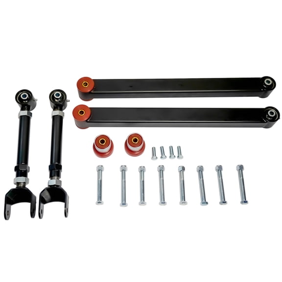 GELUOXI Rear Trailing Arms Upper and Lower Trailing Arms Kit for GM A-Body Hardtop Wagon 1964-1966