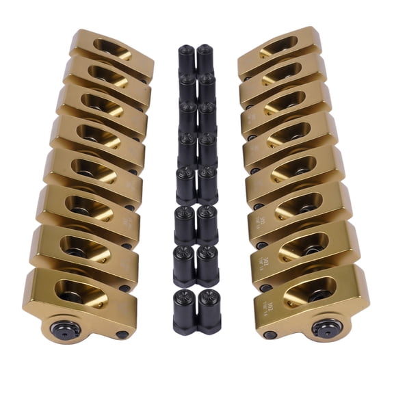 GELUOXI Rocker Arms 7/16'' 1.6 Ratio ARA30216716 for Ford Small Block SBF 221 289 302 351W 5.0