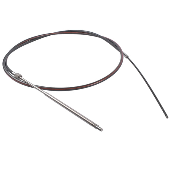GELUOXI Rotary Mechanical Steering Cable SSC62 Series 13 Foot Fits for Teleflex Marine Black 1Pc