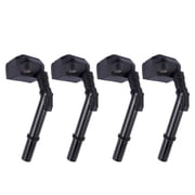 GELUOXI Set of 4 Ignition Coil for Mercedes-Benz W177 W247 C205 S205 C118 X118 C257 C167 W213 Black