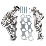 GELUOXI Shorty Exhaust Manifold Header for Ford F150 F250 Expedition 1997-2003 5.4L V8 Stainless