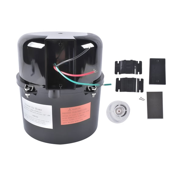 GELUOXI Silencer Spa Blower 240 Volts Gas Powered 2 HP Horsepower for Hot Tubs and Spas Black 1Pc