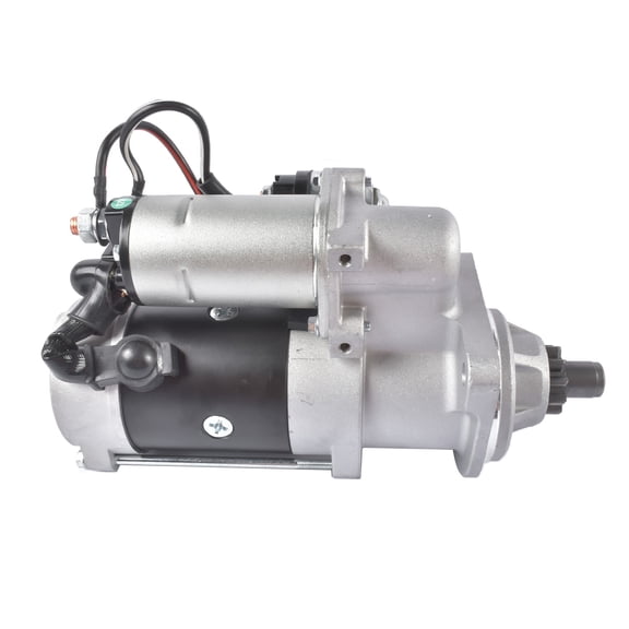 GELUOXI Starter 10 Tooth 12 Volt for Freightliner 108SD MT55 XB XC Cummins ISB L6 6.7L Engine 8200196 8200571