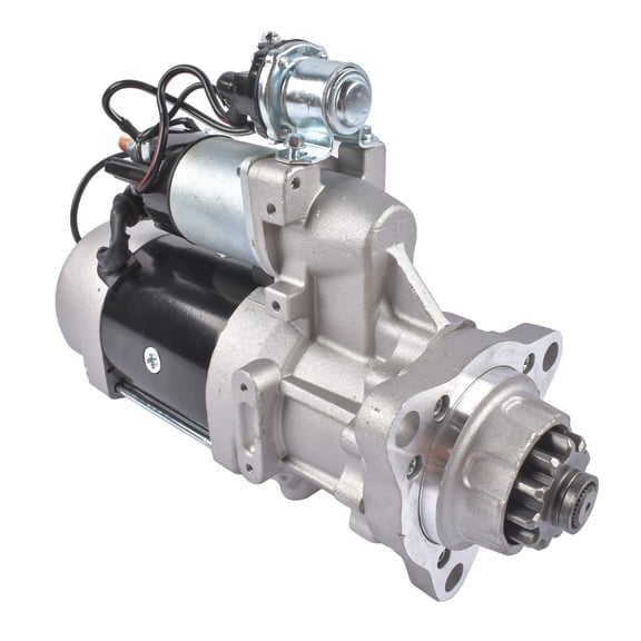 GELUOXI Starter Motor for Freightliner Classic, FLT Series, Kenworth C500 Series, K100 Series 1Pc