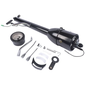 GELUOXI Street Hot Rod 30" Black Steering Column Tilt Auto Floor Shift with Adapter No Key R91002BK-30"