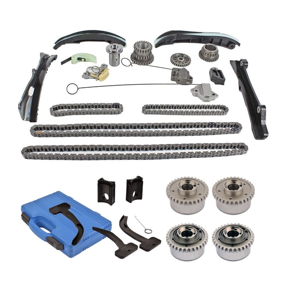 GELUOXI Timing Chain VVT Gear & Tool Kit for 2011-2015 Chrysler 200 Dodge Ram 3.6L DOHC Pentastar