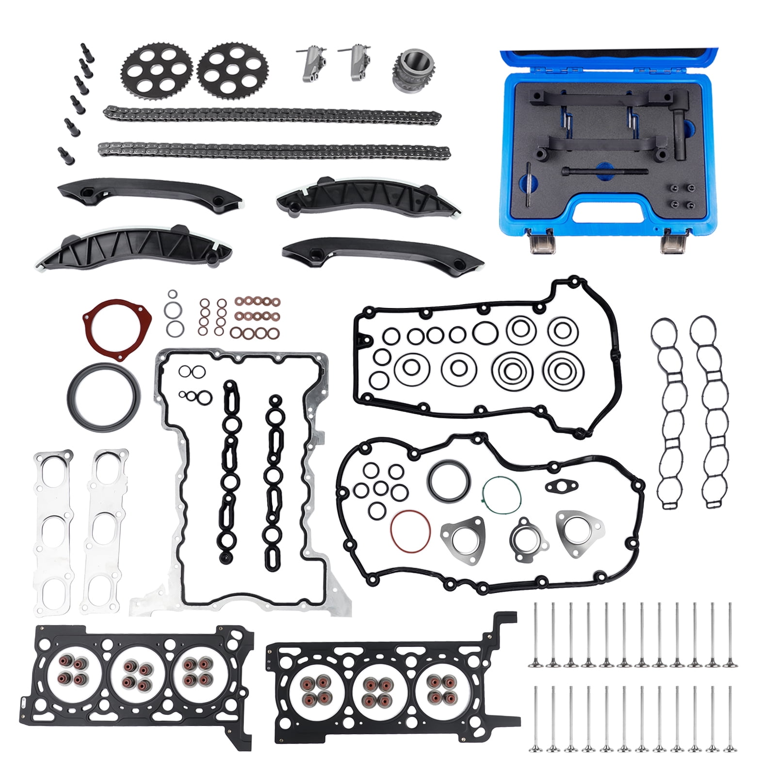 GELUOXI Timing Tool Engine Rebuild Kit For 2014-2019 Jeep Grand Cherokee Ram 1500 Chrysler 300C 3.0 Diesel