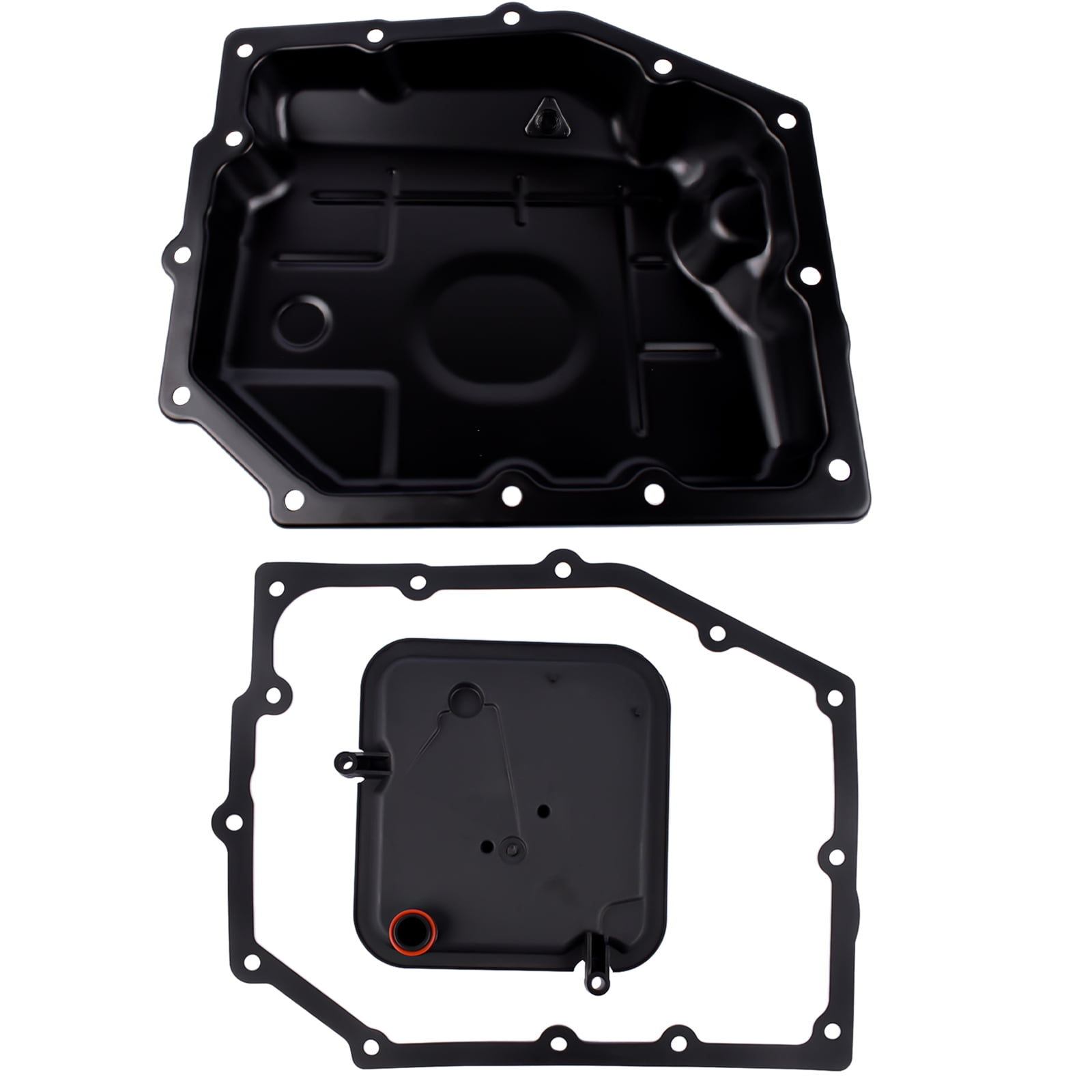 GELUOXI Transmission Oil Pan + Oil Filter +Gasket for Jeep Chrysler Dodge Ram Mitsubishi 52852912AC