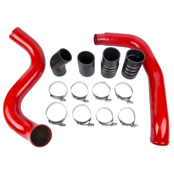 GELUOXI Turbo Intercooler Pipe Upgrade Kit for 2003-2007 Ford F-250 F-350 F-450 F-550 V8 6.0L