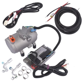 GELUOXI Universal DC 12V Electric Air Conditioner A/C Compressor Kit for Campers RVs Trucks Buses