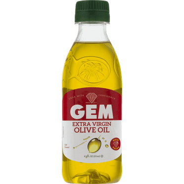 GEM Extra Virgin Olive Oil for Seasoning and Finishing, 8.5 fl oz