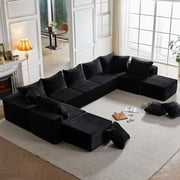 GEMBED U-Shaped Sectional Sofa 9-Seater