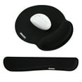 thumbnail image 1 of GEMEK Keyboard Wrist Rest Pad & Mouse Wrist Rest Support for Gaming Computer Laptop, Memory Foam Set for Easy Typing & Relief Getting Hand Hurt and Carpal Tunnel Syndrome Pain (Black), 1 of 9