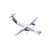 ATR 72-200 Commercial Aircraft "Cubana Airlines" CU-T1548 White with Red and Blue Stripes 1/400 Diecast Model by GeminiJets