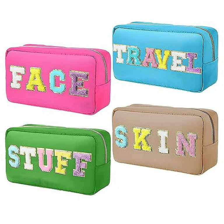 https://i5.walmartimages.com/seo/GEMLORD-4-Pcs-Nylon-Zipper-Cosmetic-Bag-Chenille-Letter-Pouch-Preppy-Waterproof-Skin-Patches-Makeup-Organizer-Set-Women-Travel-Outdoor_84b7e4a1-ae2f-4bc3-bc6e-61156ea22a83.4621371d1eb61d22f7c435c417540a33.jpeg?odnHeight=768&odnWidth=768&odnBg=FFFFFF