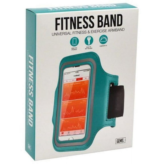 GEMS XL Fitness & Exercise Armbad - Universal, Teal