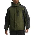 thumbnail image 1 of GEMYSE Men's Mountain Waterproof Ski Snow Jacket Winter Windproof Rain Jacket (Army Green,Medium), 1 of 5