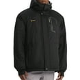 thumbnail image 1 of GEMYSE Men's Mountain Waterproof Ski Snow Jacket Winter Windproof Rain Jacket(Black, S), 1 of 5