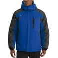 thumbnail image 1 of GEMYSE Men's Winter Mountain Waterproof Ski Snow Jacket Windproof Rain Coat(Sky Blue Grey, L), 1 of 5