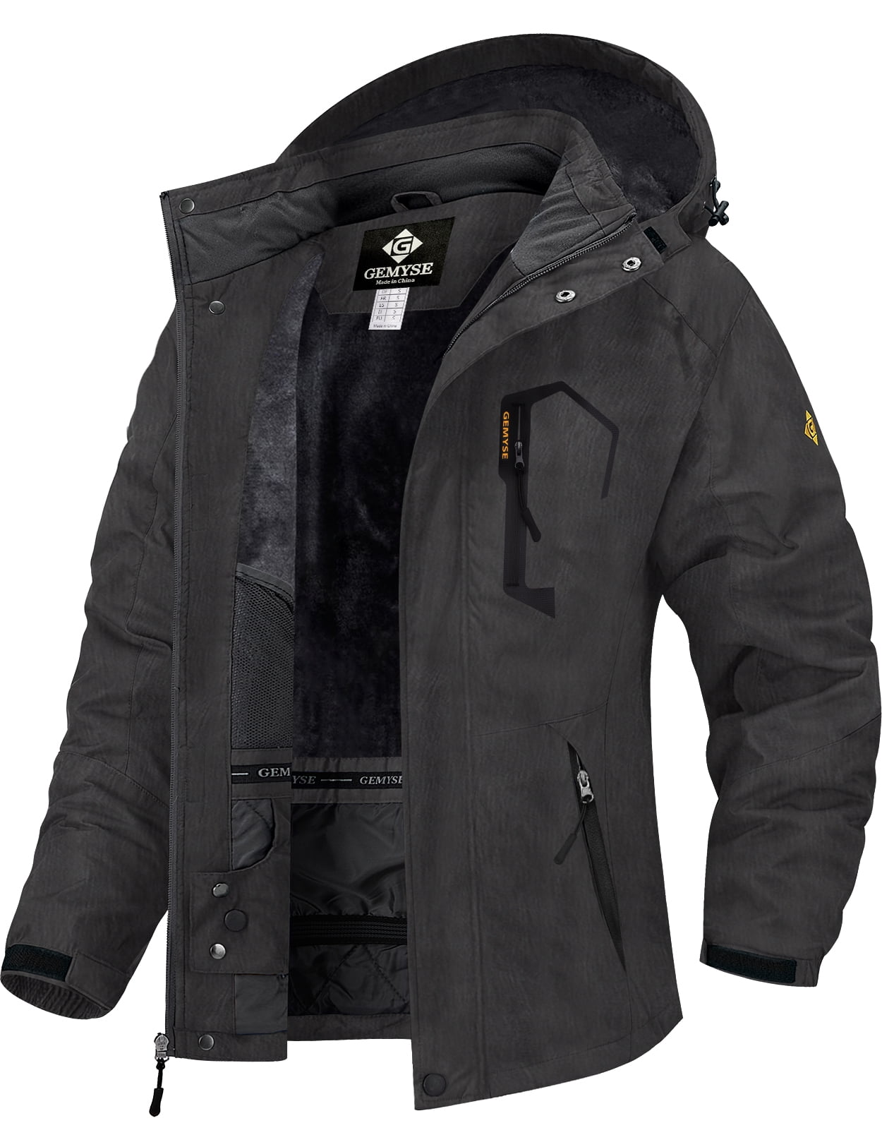 GEMYSE Women's Ski Winter Jacket Mountain Windproof Rain Winter Jacket