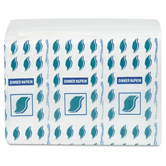 GEN 2-Ply Dinner Napkins, White