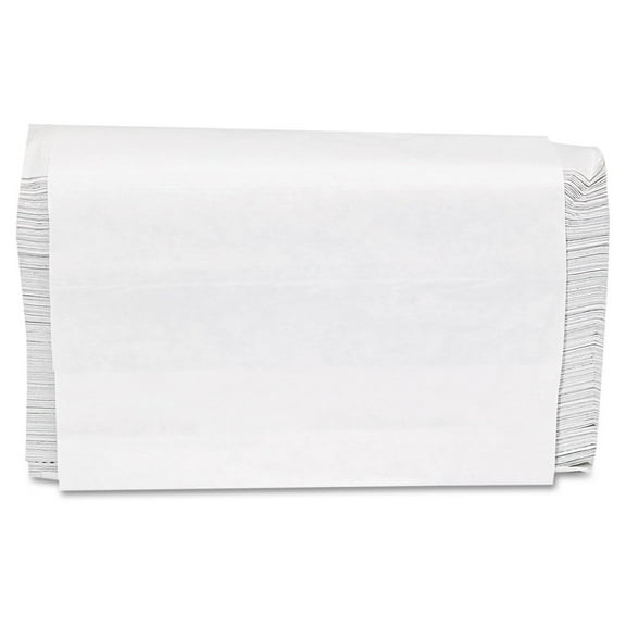 GEN Folded Paper Towels, Multifold, 9 x 9 9/20, White, 250 Towels/Pack, 16 Packs/CT