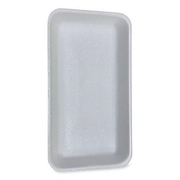 GEN GEN15PWH 15P Foam Meat Tray, White - Case of 200