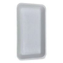 GEN GEN15PWH 15P Foam Meat Tray, White - Case of 200
