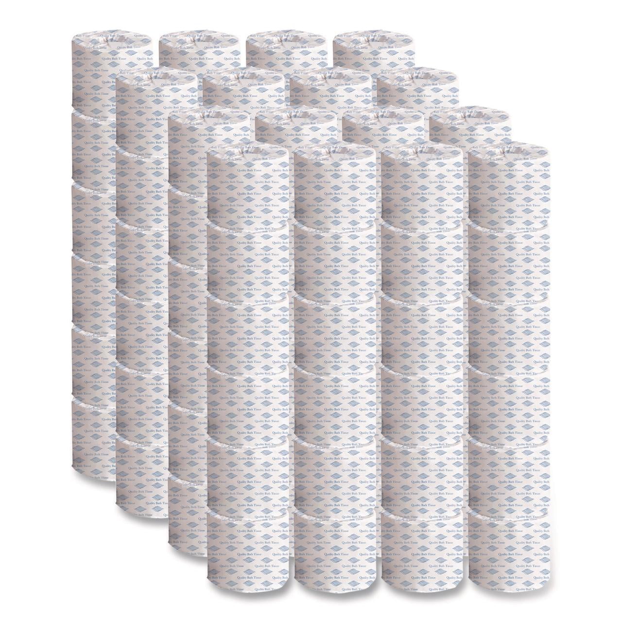 White 2-Ply Standard Bath Tissue, 400 Sheets per Roll