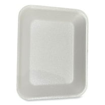 GEN Meat Trays #8P 10.8 x 8.82 x 1.5 White 200/Carton 8PWH