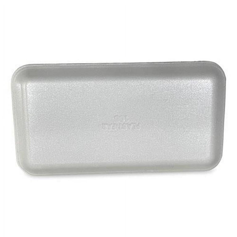Meat Trays, #10S, 10.93 x 5.75 x 0.63, White, 500/Carton Meat Trays, #10S, 10.93 x 5.75 x 0.63, White, 500/Carton