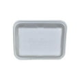 thumbnail image 1 of GEN Meat Trays, #4D, 9.47 x 7.12 x 1.32, White, Foam, 500/Carton, 1 of 4