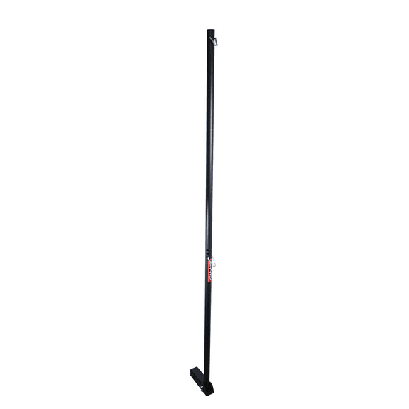 GEN-Y GH-102149 Hitch Mount 6' Flag Pole with Flag Clips Universal for 2.5" Receiver - Fits 3'x5' Flags