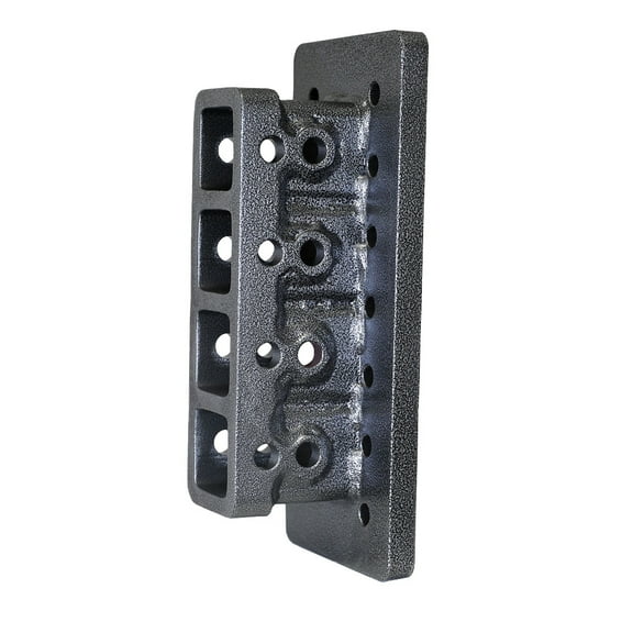 GEN-Y GH-104 MEGA-DUTY Bolt-on Adjustable 7.5" Drop Hitch Only - 2" Receiver - 16,000 LB Towing Capacity - 2,000 LB Tongue Weight