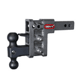 thumbnail image 1 of GEN-Y GH-323 MEGA-DUTY Adjustable 5" Drop Hitch with GH-031 Dual-Ball, GH-032 Pintle Lock for 2" Receiver - 10,000 LB Towing Capacity - 1,500 LB Tongue Weight, 1 of 5