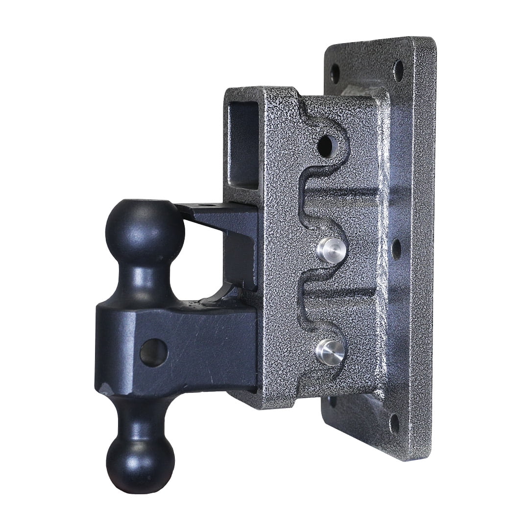 GEN-Y GH-613 MEGA-Duty Adjustable 6 Drop Hitch – 2.5 Inch Receiver, 21,000 LB Towing, 3,000 LB Tongue Weight
