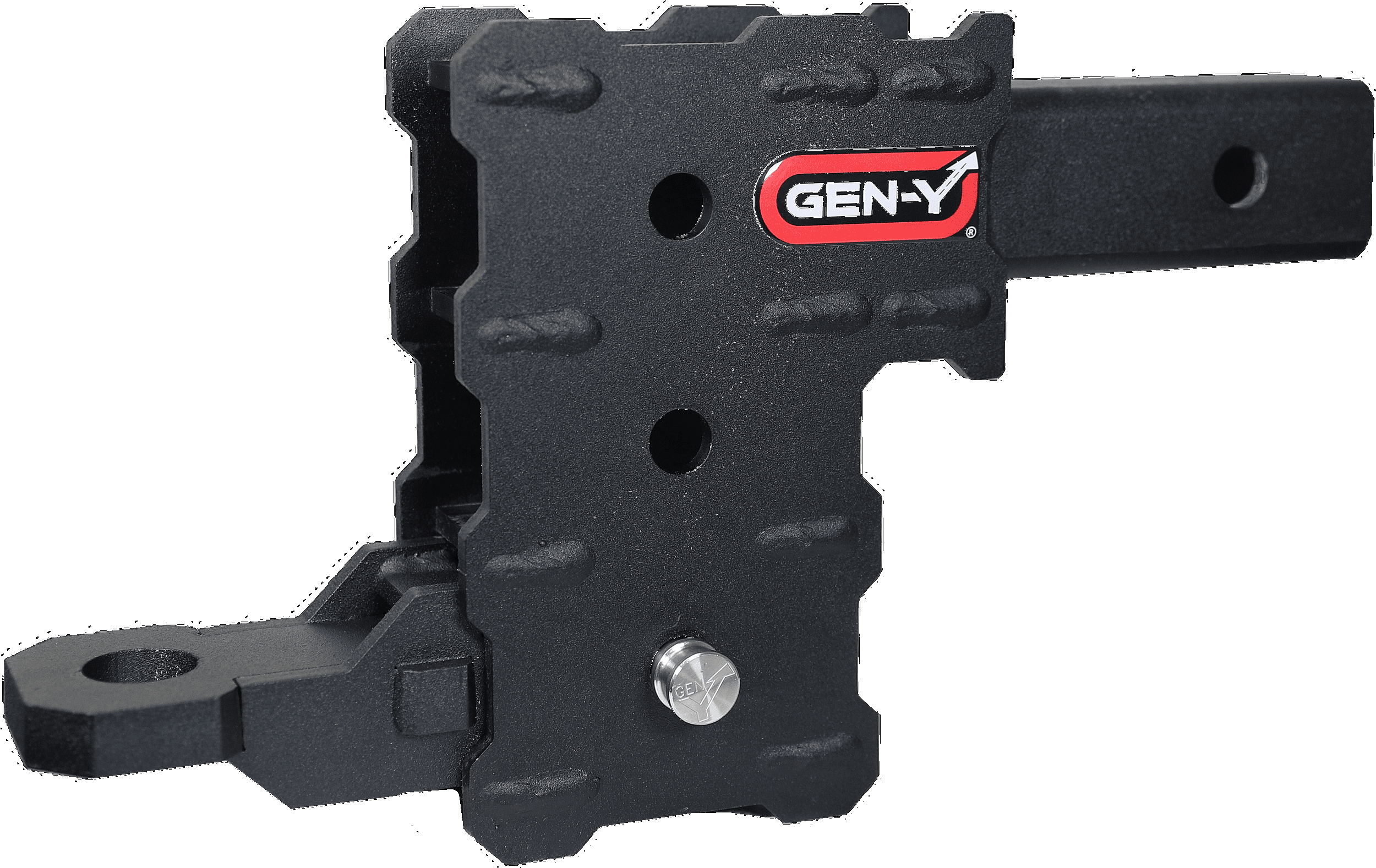 GENY Hitch GH102358 Phantom 4.5" Drop Hitch with Ball Mount, Pin, and