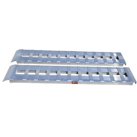 GEN-Y Hitch GH-16120 Heavy-Duty Aluminum Loading Ramp - 10 (15" x 120"), 5K Capacity Per Ramp, Pair