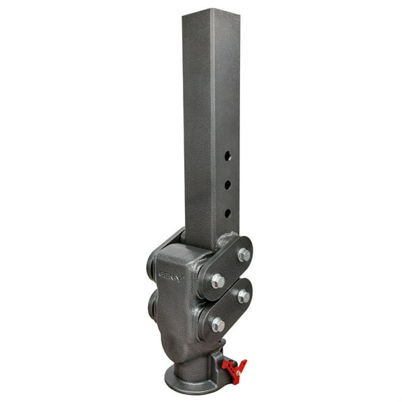 GEN-Y Hitch GH-7012 SPARTAN TORSION-FLEX SnapLatch 5" Offset 4" Square Tube Gooseneck 2 5/16" Coupler Standard Height 3.5K TW 30K Towing