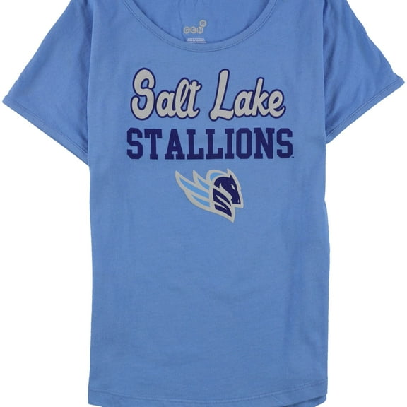 GEN2 Girls Salt Lake Stallions Graphic T-Shirt, Blue, Big Kids (8-20), S