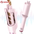 thumbnail image 1 of LESROLL 1.29 Inch Automatic Rotating Curling Iron with Cold Air Setting, 5 Heat Levels, LED Display, Anti-Tangle & Anti-Scald Hair Curler for Long, Thick & Textured Hair, 1 of 10